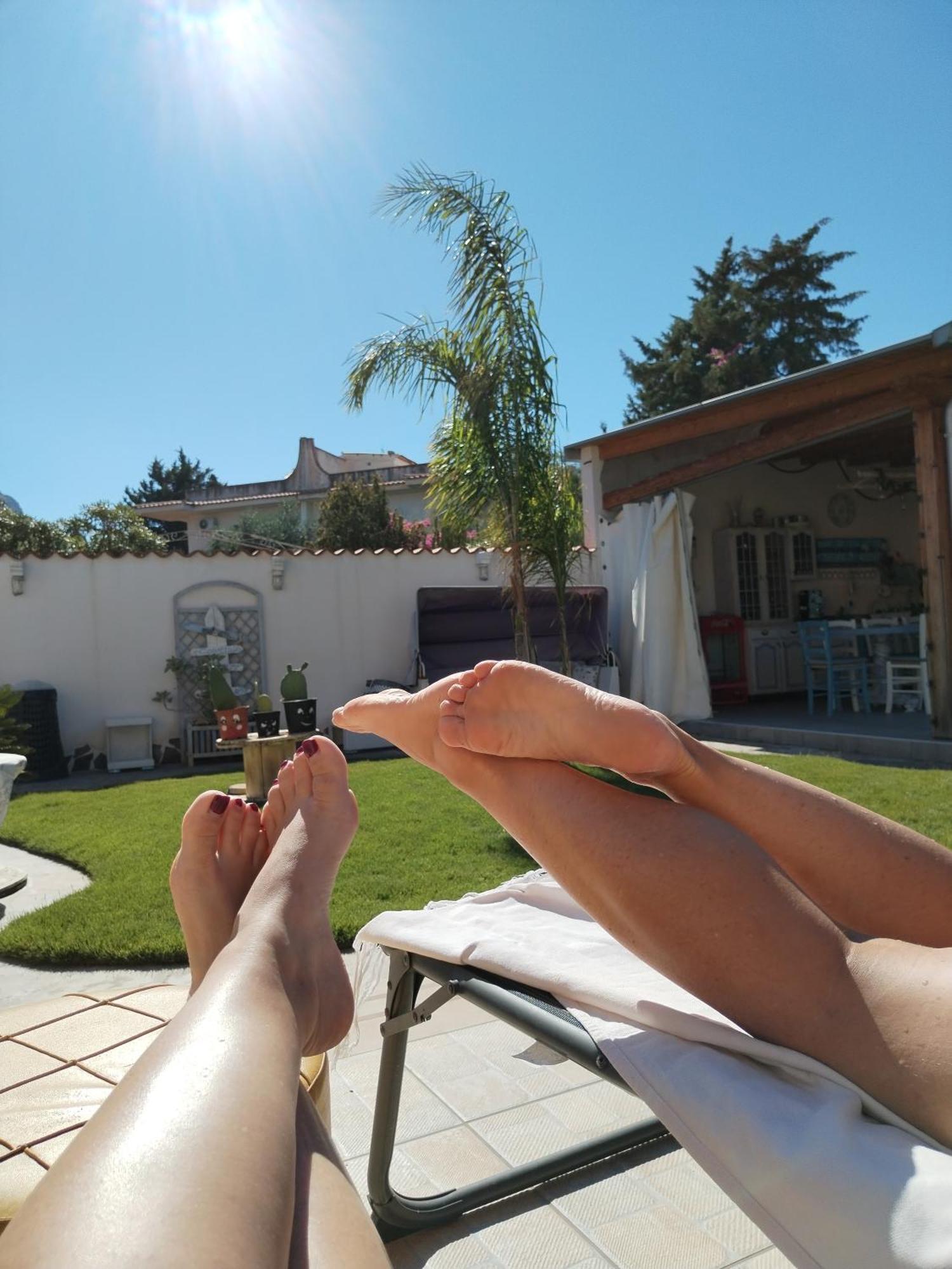 Villa Eco-Chic Carini Bagian luar foto